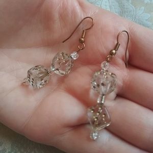 Dice earrings